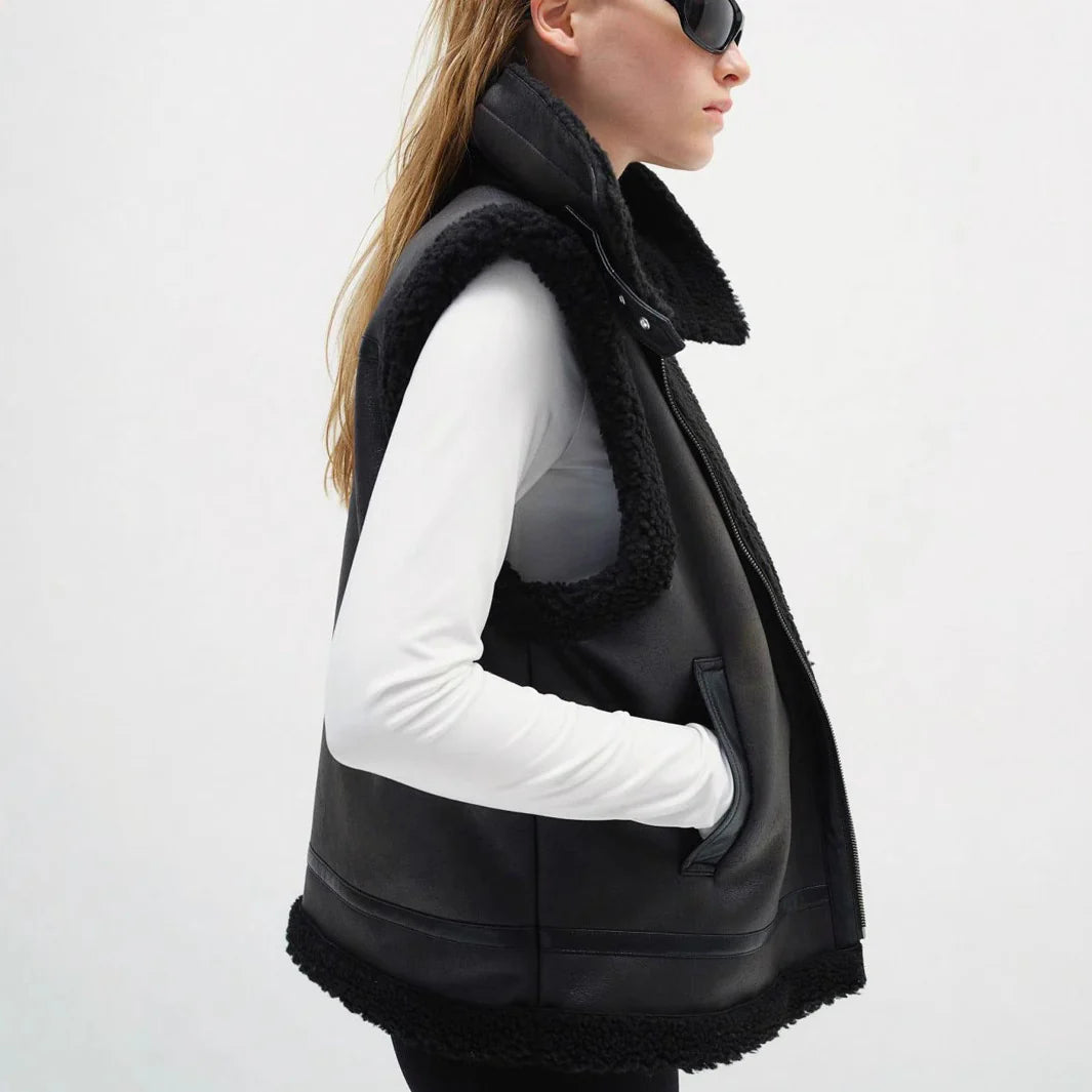 Annette Faux Fur Vest