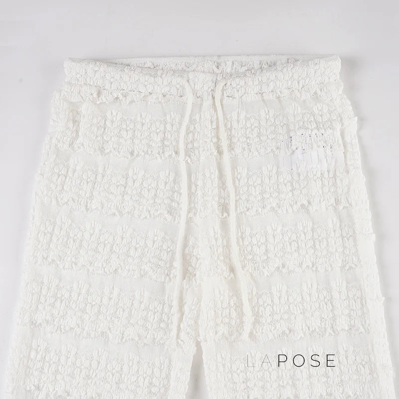 Annmarie Lace Straight Pants