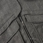 Arin Herringbone Wool Blend Jacket
