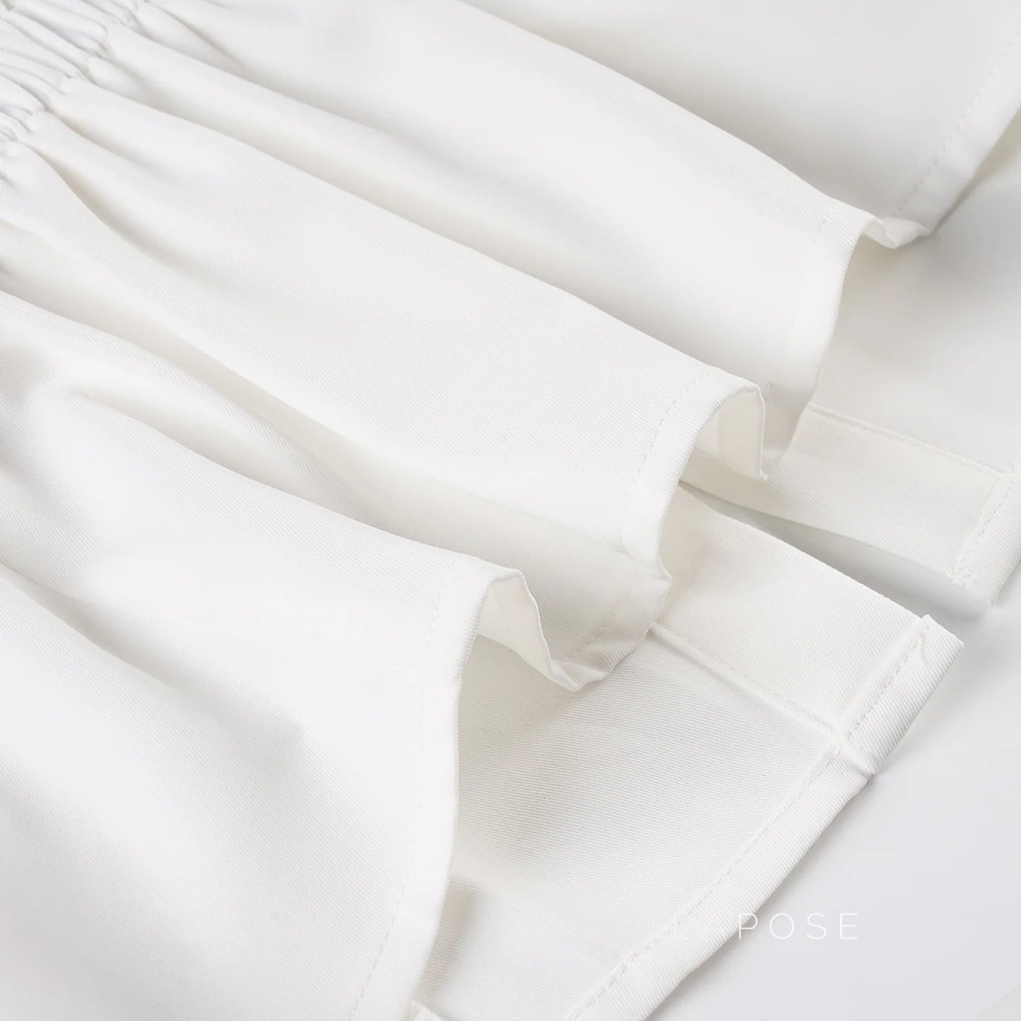 Arlynn Ruched Back Button-Up Shirt