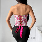 Armonie Jacquard Corset Top