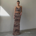 Aryana Printed Maxi Skirt Set