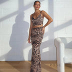 Aryana Printed Maxi Skirt Set