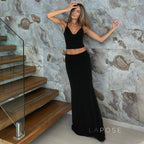 Aryana Printed Maxi Skirt Set