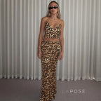 Aryana Printed Maxi Skirt Set