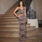Aryana Printed Maxi Skirt Set