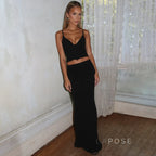 Aryana Printed Maxi Skirt Set