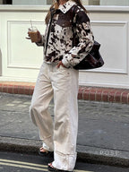 Aryn Abstract Pattern Jacket