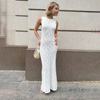 Ashleen Hollow Maxi Dress