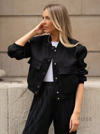 Aubrie Oversized Utility Jacket