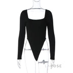 Aurie Backless Bodysuit