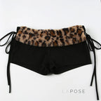 Avalon Leopard Ruched Short Set