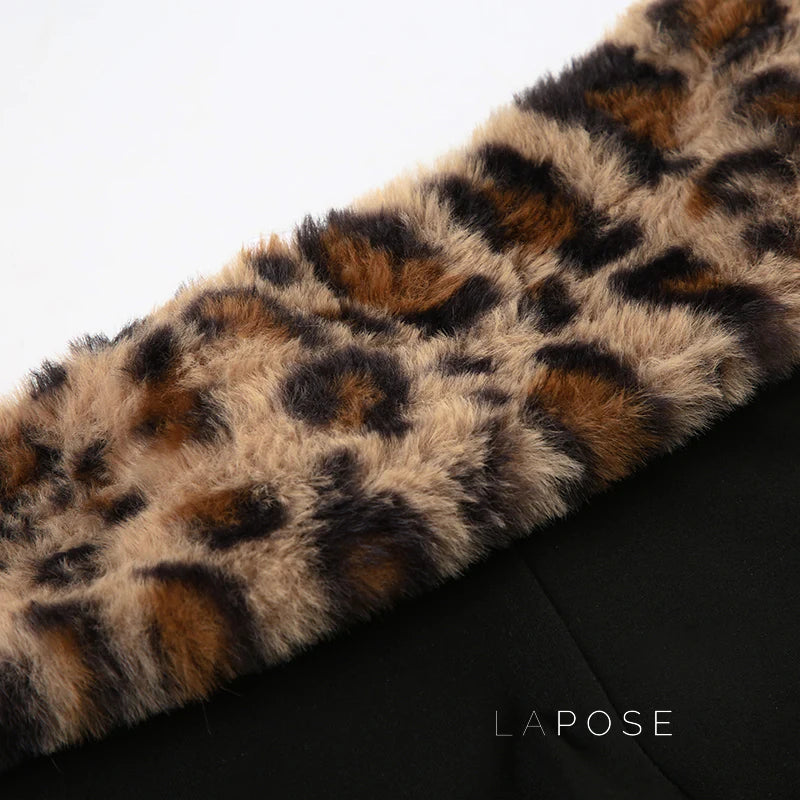 Avalon Leopard Ruched Short Set