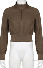 Ayleen Cropped Utility Jacket