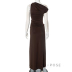 Azalia Twisted Draped Dress