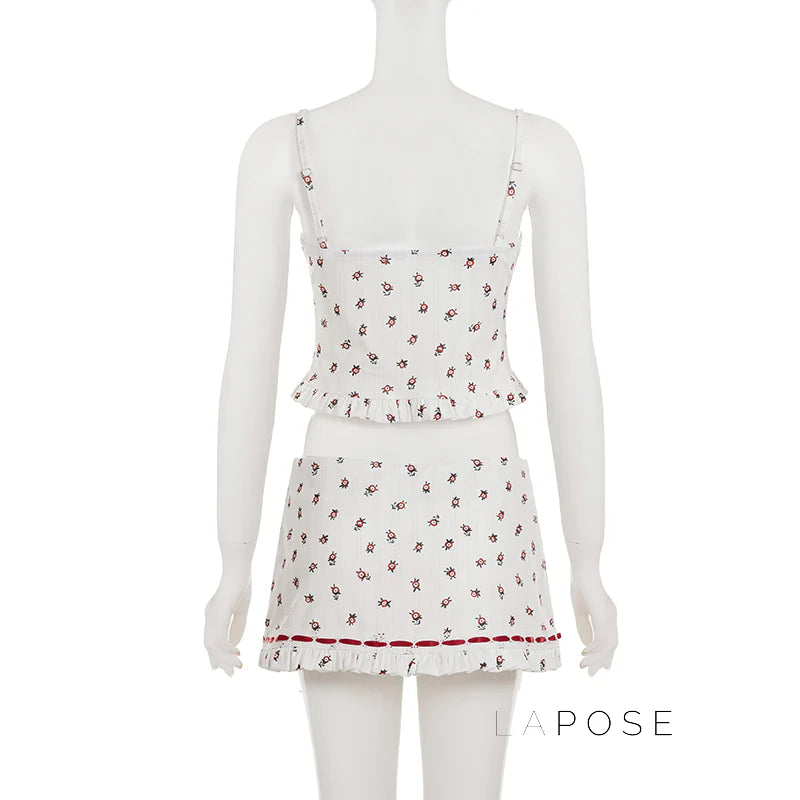 Blythe Floral Skirt Set