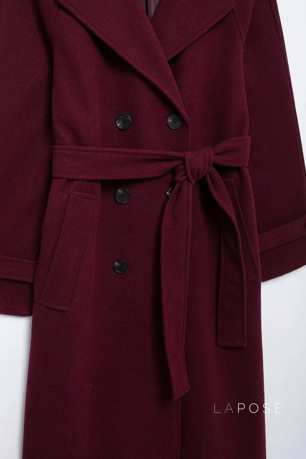 Brenley Double-Breasted Belted Coat