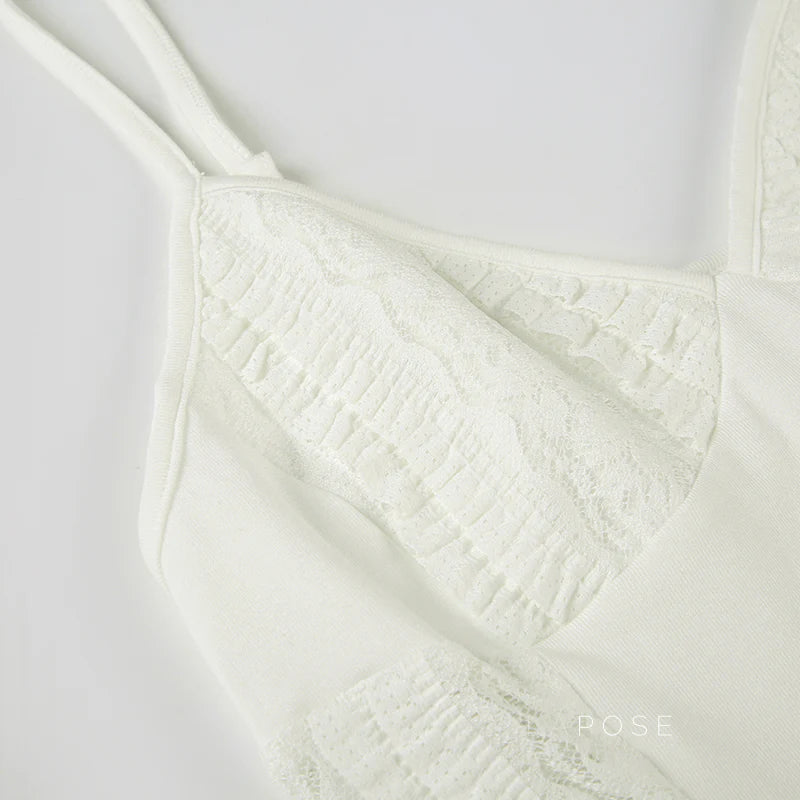 Brianny Knitted Lace Cami