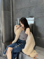 Brisa Plush Faux Fur Coat