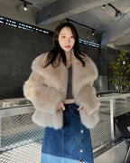 Brisa Plush Faux Fur Coat