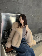Brisa Plush Faux Fur Coat