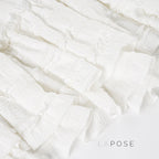 Bryn Ruffle Asymmetric Maxi Skirt