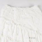 Bryn Ruffle Asymmetric Maxi Skirt