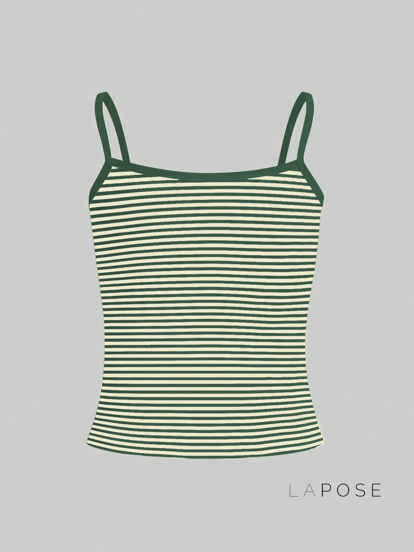 Brystol Striped Camisole Crop Top
