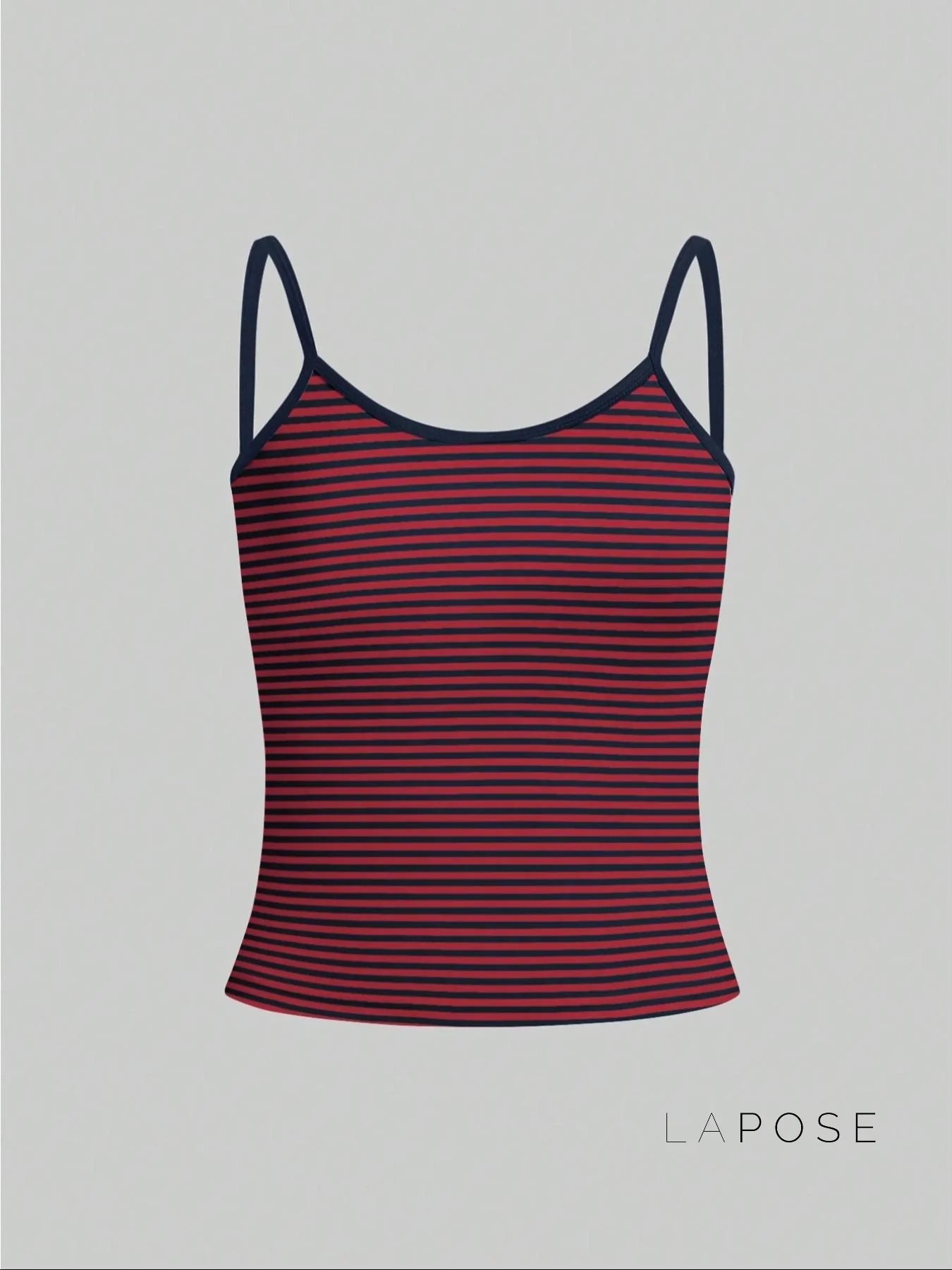 Brystol Striped Camisole Crop Top