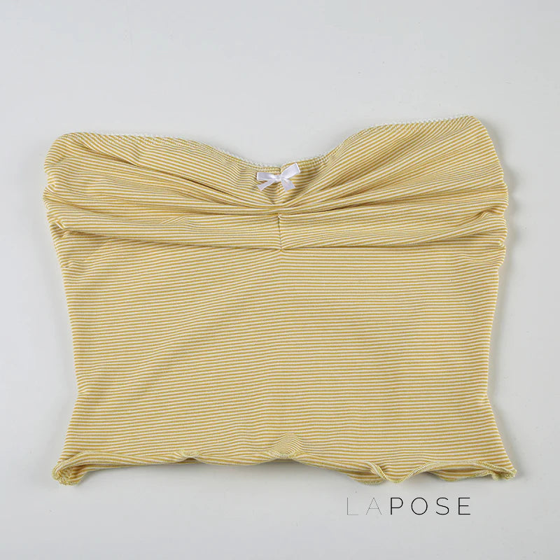 Cadence Strapless Crop Top