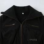 Carlynn Striped Bomber Jacket