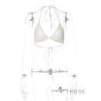 Cattleya Lace Cut-Out Short Set