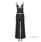 Cheyanne Lace Polka Dot Set
