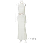 Connor Halter Midi Skirt Set