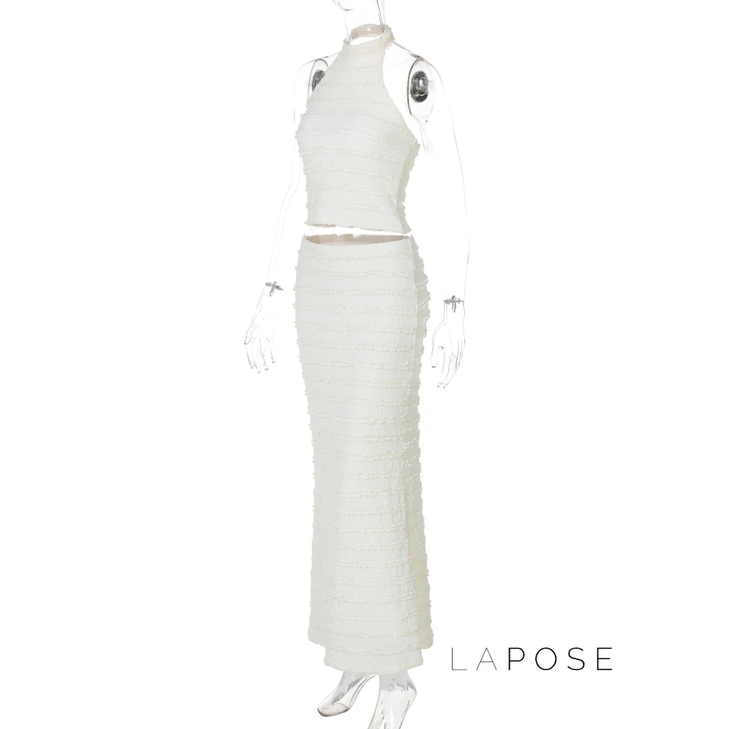 Connor Halter Midi Skirt Set