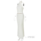 Connor Halter Midi Skirt Set