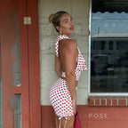 Dayna Polka Dot Skirt Set