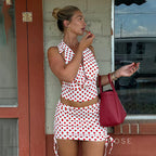 Dayna Polka Dot Skirt Set