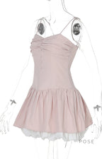 Dejah Pink Ballet Mini Dress