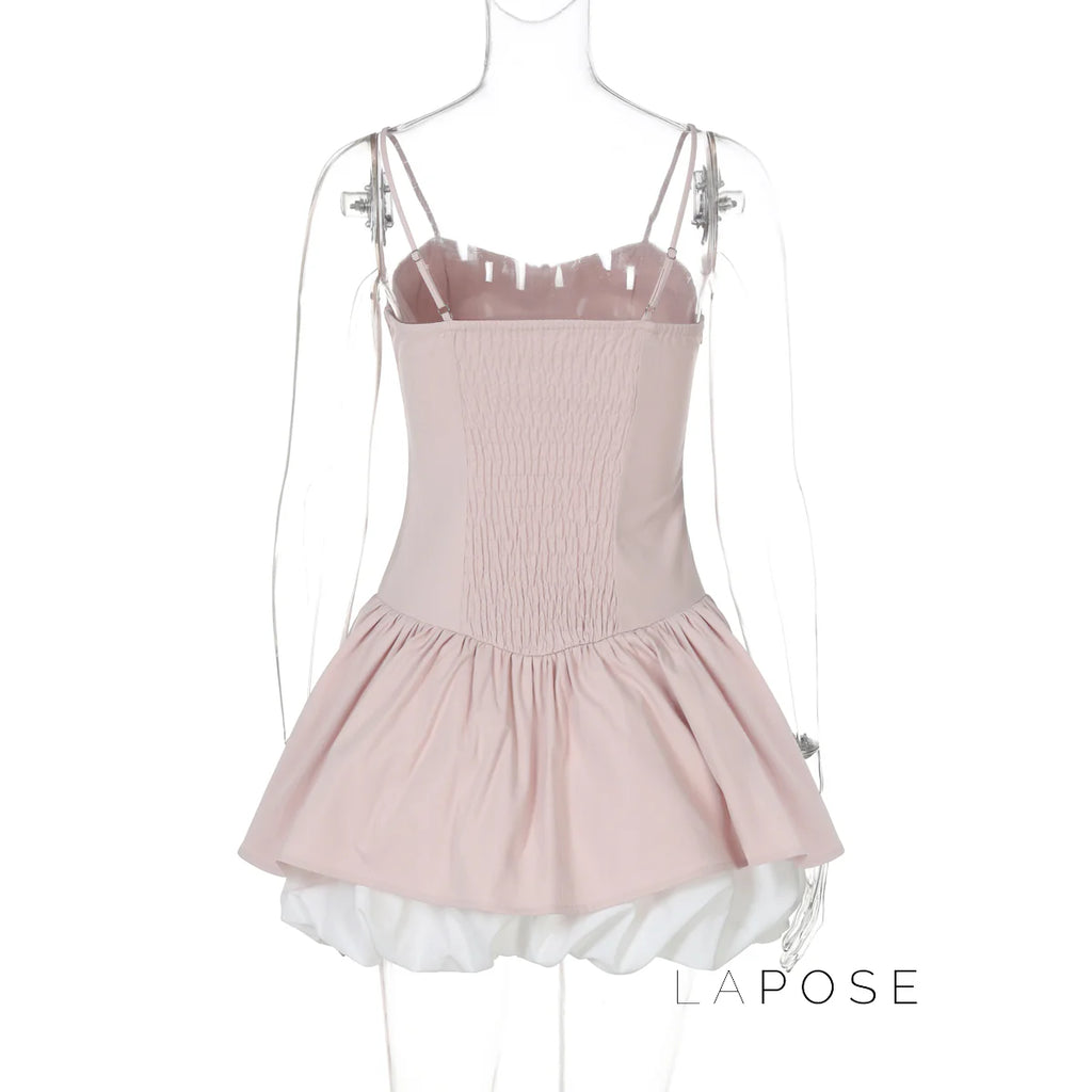 Dejah Pink Ballet Mini Dress