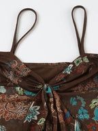 Denali Paisley Ruched Camisole