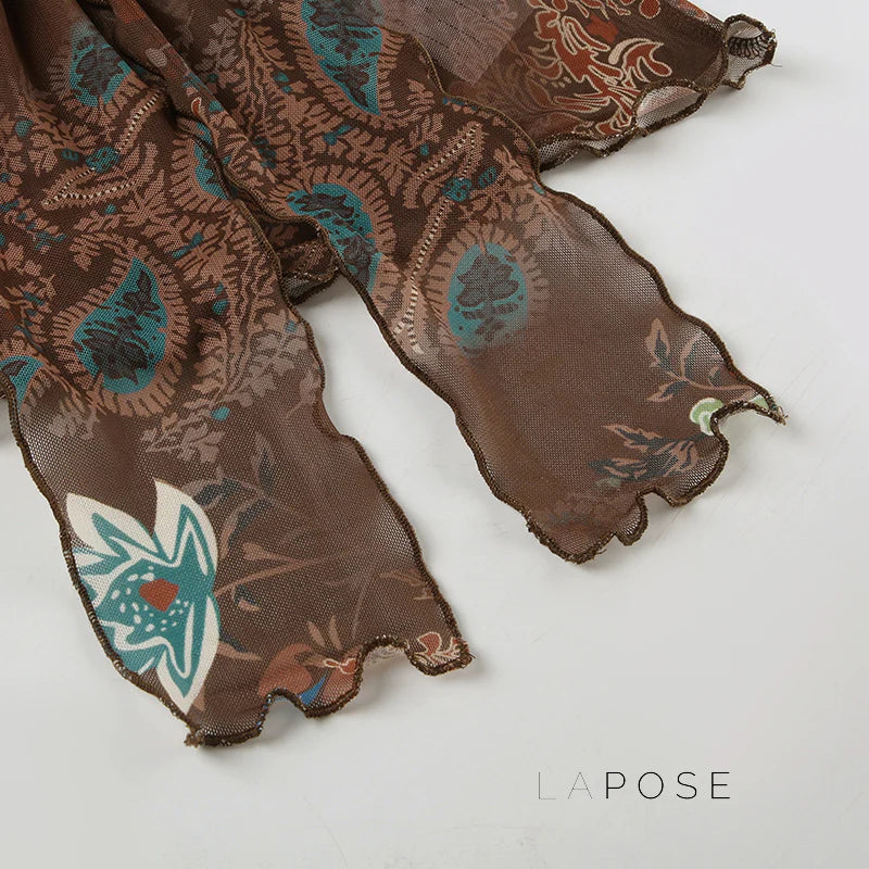 Denali Paisley Ruched Camisole
