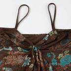 Denali Paisley Ruched Camisole