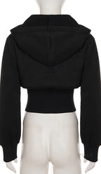 Dhanvi Slim Fit Zip Hoodie