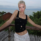 Diem Eyelet Tube Top