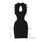 Dilynn Butterfly Backless Dress