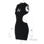 Dilynn Butterfly Backless Dress