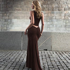 Dim Maillard Pleated Skirt Set