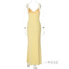 Dylan Strappy Backless Maxi Dress