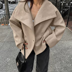 Edna Double-Breasted Wool Coat